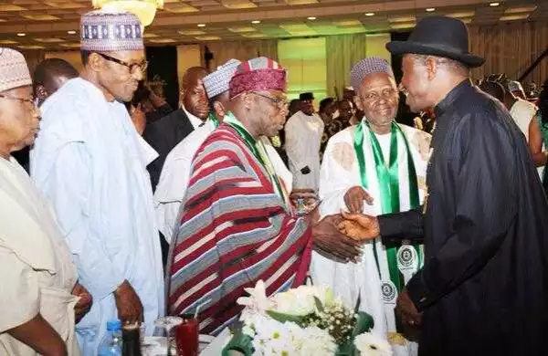 Jonathan joins others at Council of State meeting presided over by Buhar